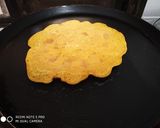 A picture of step 3 of Besanacha pola.