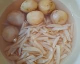 Foto langkah ke 1 dari resep Semur Daging Kentang.