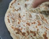 A picture of step 3 of Rajsthani khoba roti.