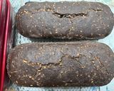 Kovásszal készũlt Feketekenyér #hajdina #rozsliszt recept fázis 6 fotója