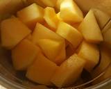 Agua de melon/ cantaloupe agua fresca recipe step 3 photo