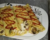عکس مرحله 2 از دستور کرپ مرغ 😍😍😍