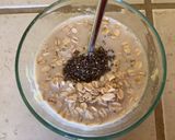 A picture of step 2 of Overnight oat (no yogurt) GF EF DF.