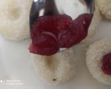 A picture of step 6 of Coconut jam peda.