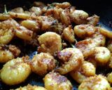 A picture of step 2 of Prawn biriyani.