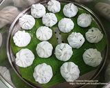 A picture of step 4 of Chive Dumplings (Thin, Translucent Dough Recipe).