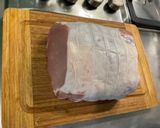Une image de l'étape 1 de Rôti de porc mariné aux carottes et herbes aromatiques.