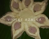 Foto langkah ke 10 dari resep Donat Bunga Sosis Gurih Renyah ala Violet Azalea.