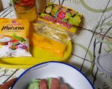Foto langkah ke 5 dari resep Bakpao Pandan isi Selai Nanas dan Selai Coklat (No Mixer).