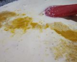 A picture of step 4 of Stuffed mango kulfi.