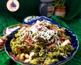 A picture of step 5 of Palak Paneer Biryani.