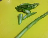 生ハム&竹筍&蘆筍 義大利麵的食譜步驟2照片