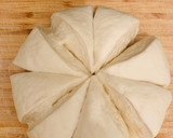 A picture of step 1 of Bake vada pav.