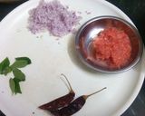 A picture of step 2 of Suran nu Shaak.