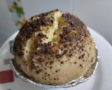Foto del paso 7 de la receta: Muffins / ponquecitos🧁 de banano🥛y chocolate🍫en licuadora y sin horno🍌🍯🧁