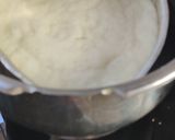 A picture of step 1 of Mix schezwan dhokla rice.