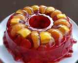 Foto langkah ke 4 dari resep Puding Buah Simpel🍓🥭🍇.