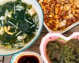 Hình bước làm 1 của món Đậu hủ non sốt cari Nhật