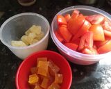 A picture of step 1 of Tomato chutney.
