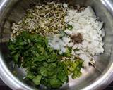 Moong sprouts & palak-paneer baked Kachori recipe step 3 photo
