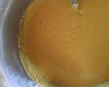 A picture of step 2 of Kadhi pakora (mother in law recipie).