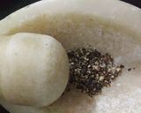 A picture of step 3 of Traditional Patiyala Glass Thandai.