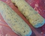 A picture of step 2 of Toffee Butter Ice Box Cookies.