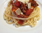 Une image de l'étape 5 de Spaghetti à la bolognaise.