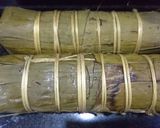 Hình bước làm 1 của món Bánh tét chiên mùa giãn cách