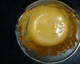 A picture of step 4 of Dalgona Mocha cake.