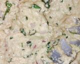 A picture of step 1 of Bottle gourd cheela.
