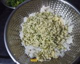 A picture of step 5 of Kodo millet And Sprouted Mung Beans Tikki.