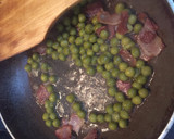 Foto del paso 5 de la receta: Guisantes con bacon y champiñones