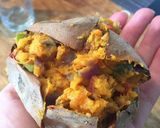 A picture of step 8 of Stuffed Sweet Potatoes.
