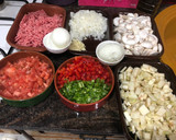 Foto del paso 1 de la receta: Pimientos amarillos rellenos con salsa romesco