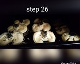 A picture of step 27 of Bow tie buns.