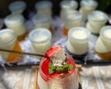 Hình bước làm 2 của món Panna cotta