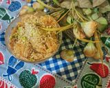 A picture of step 7 of Khoya vermicelli.