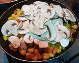 Foto del paso 5 de la receta: Filete de tilapia con maíz y champiñones