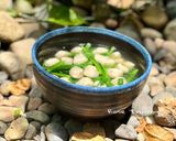 Hình bước làm 3 của món Canh Rau Muống Nấu Chả Cá