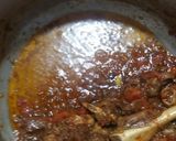 A picture of step 8 of Mutton biryani.