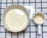 Hình bước làm 1 của món Phô mai tươi cho bé ăn dặm