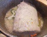 A picture of step 2 of Arrosto al latte.