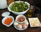 Foto del paso 2 de la receta: Sopa de lechuga con jamón curado y cansalada