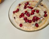 A picture of step 4 of Pomegranate raita.