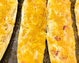 Foto del paso 9 de la receta: Calabacín relleno con ricotta y salami