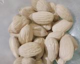 A picture of step 6 of Zafrani phirni.