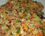 Foto del paso 4 de la receta: Punta de ganso y entraña de cerdo ahumada con quinoa Jorge