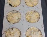 Foto del paso 3 de la receta: Muffins de arándanos y manzana con crumble 🫐🍎🧁☕️🧉