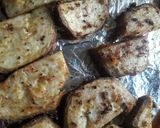 A picture of step 2 of Jeera pepper raw banana roast.